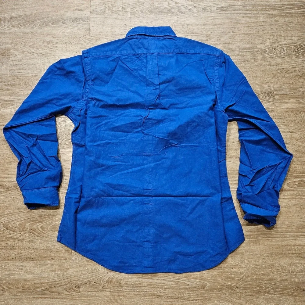 NWT Polo Ralph Lauren Classic Fit Button Down Shirt Blue Men's L Cotton